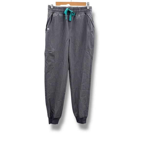 Figs Pants - Figs NWT Zamora High Waisted Scrub Pants Women's XS Petite‎ Graphite Jogger